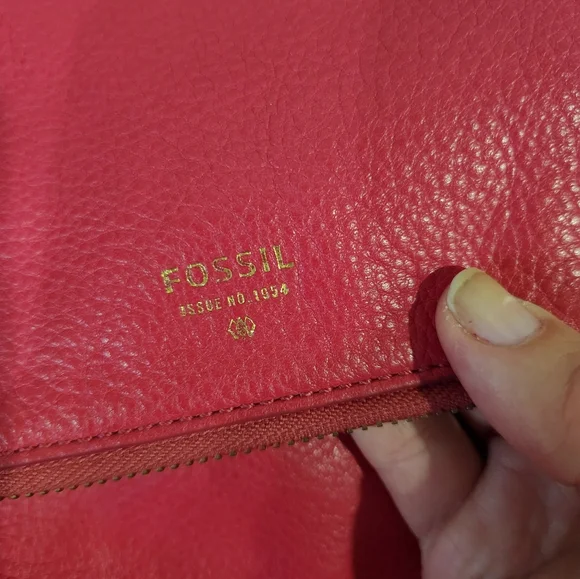 Fossil Issue No. 1954 Hot pink shoulder bag - Picture 2 of 8
